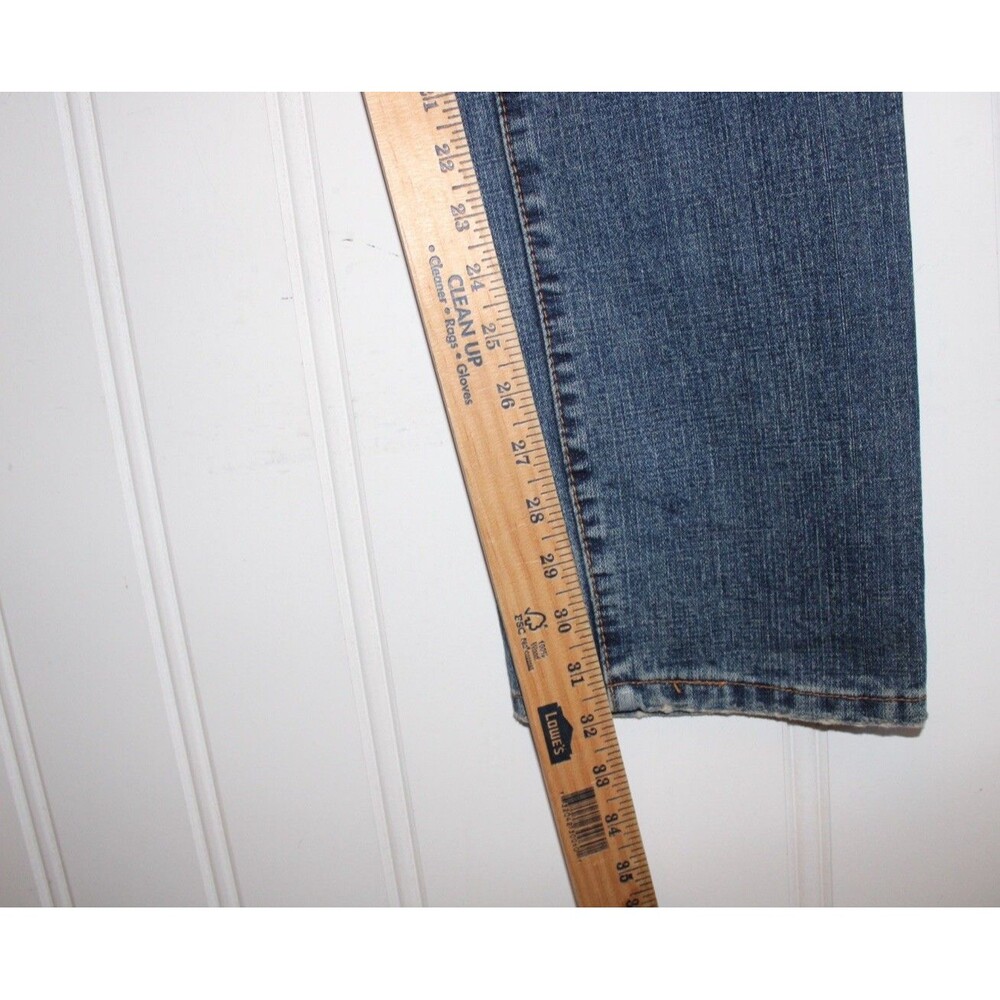 7 For All Mankind Dojo Y2K Jeans Womens Size 30 Straight Leg Made‎ USA - Picture 4 of 10